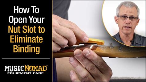How to Widen Your Guitar's Nut Slots .